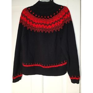 Vintage Pendleton Turtleneck Holiday Sweater